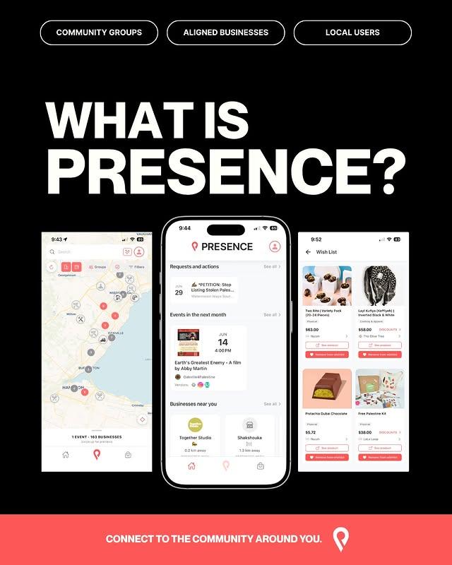 Presence helps you find your community