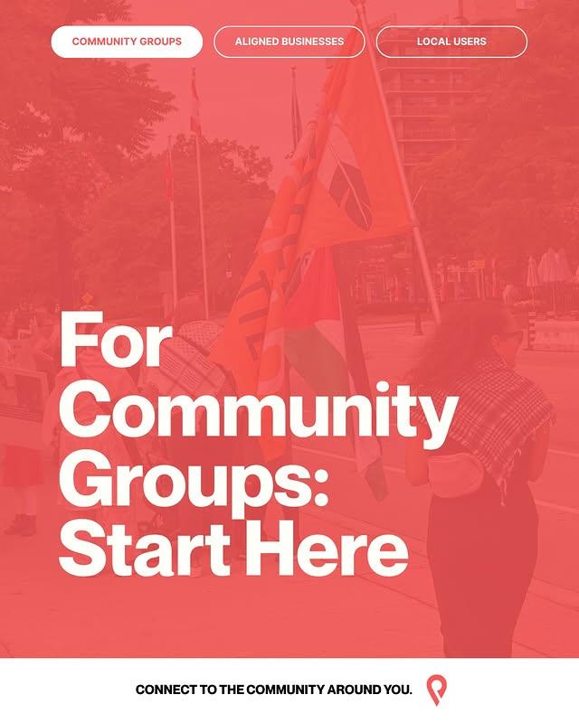 Presence supports community groups and collective action